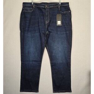 NYC The Perfect Jean Men’s Athletic Fit Mariner - Dark Blue Size 48 X 32 NEW